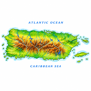 Rivers and Lakes map