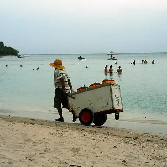 Ice cream cart photo