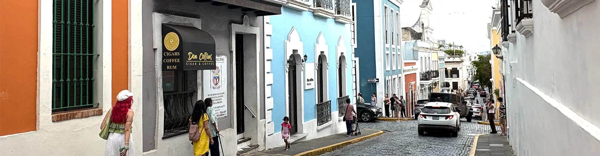 Photo of a street in Old San Juan