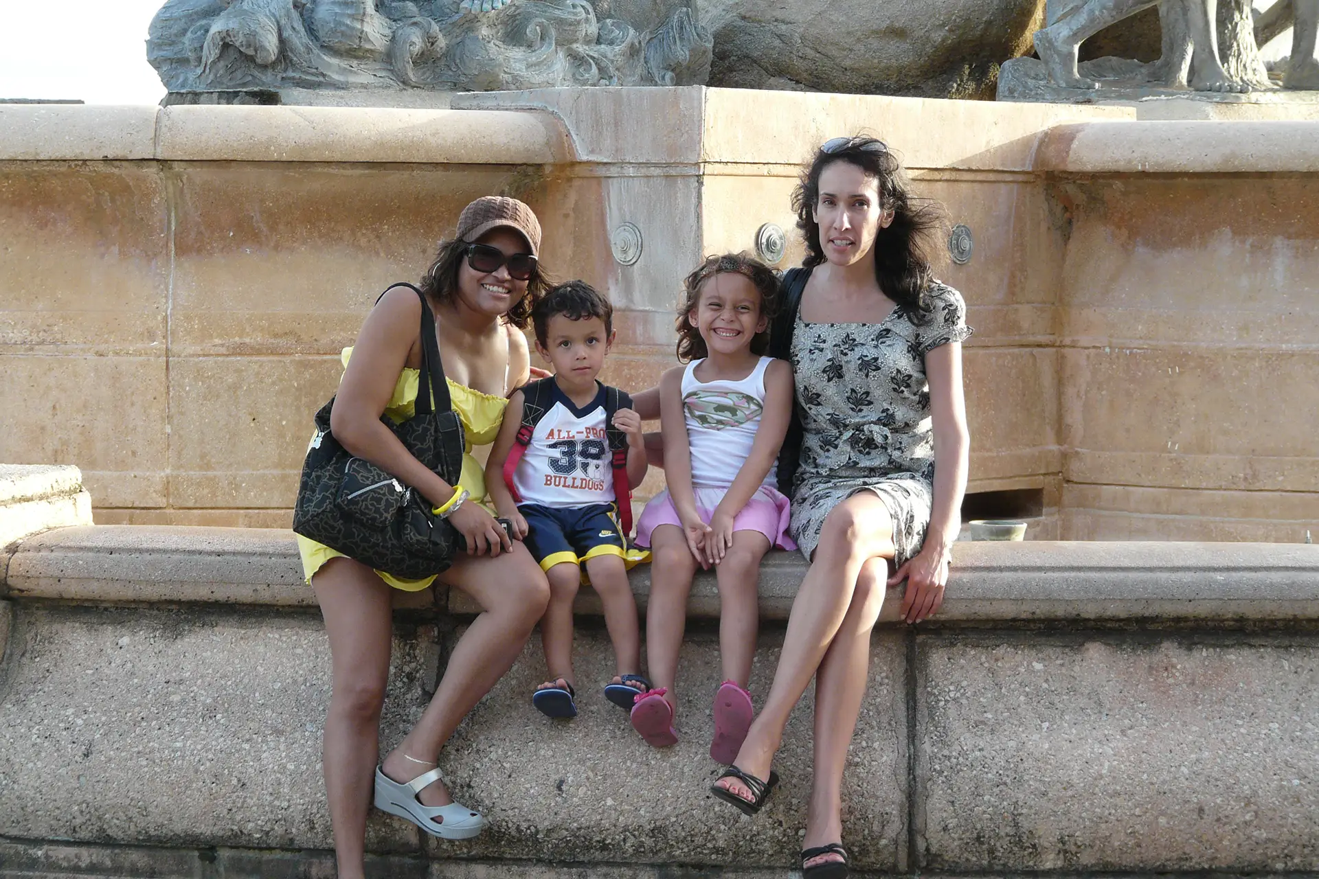 My family in Old San Juan